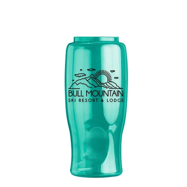 Garyline® Poly+ Bottle with Two-Tone Drink-Thru Lid with ...... from ASI 40480 Koozie Group