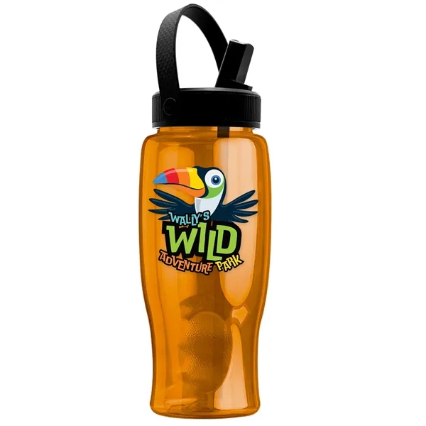 Garyline® Poly+ Bottle with Flip-Straw, Swivel-Handle Lid...... from ASI 40480 Koozie Group