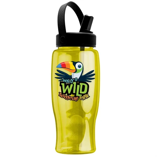 Garyline® Poly+ Bottle with Flip-Straw, Swivel-Handle Lid...... from ASI 40480 Koozie Group