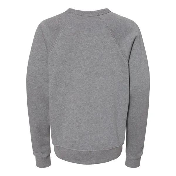 Bella+Canvas Youth Sponge Fleece Crewneck Sweatshirt... from ASI 84358 S&S Activewear