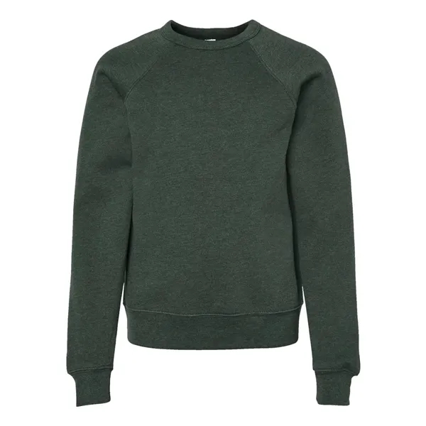 Bella+Canvas Youth Sponge Fleece Crewneck Sweatshirt... from ASI 84358 S&S Activewear