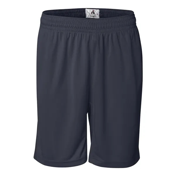 Polyester 9" inseam trainer shorts. Blank product.... from ASI 84358 S&S Activewear