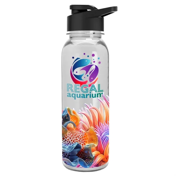 Garyline® Flat-Sided Tritan® Bottle with Drink-Thru Lid -...... from ASI 40480 Koozie Group