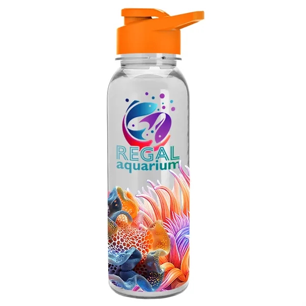 Garyline® Flat-Sided Tritan® Bottle with Drink-Thru Lid -...... from ASI 40480 Koozie Group