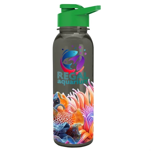 Garyline® Flat-Sided Tritan® Bottle with Drink-Thru Lid -...... from ASI 40480 Koozie Group