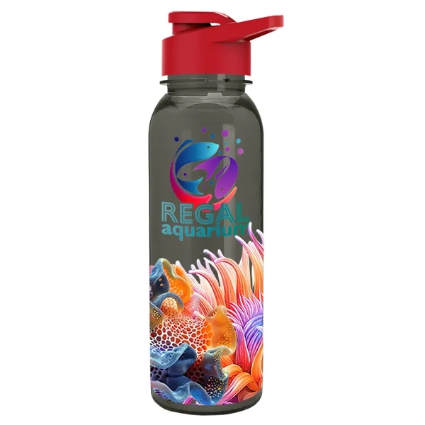 Garyline® Flat-Sided Tritan® Bottle with Drink-Thru Lid -...... from ASI 40480 Koozie Group