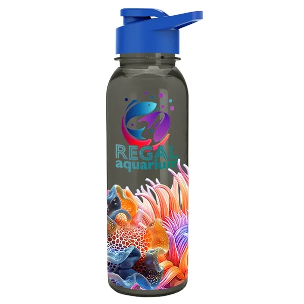 Garyline® Flat-Sided Tritan® Bottle with Drink-Thru Lid -...... from ASI 40480 Koozie Group