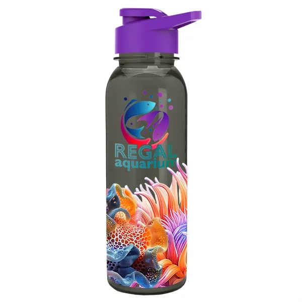 Garyline® Flat-Sided Tritan® Bottle with Drink-Thru Lid -...... from ASI 40480 Koozie Group