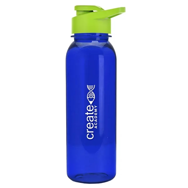 Garyline® Flat-Sided Tritan® Bottle with Drink-Thru Lid -...... from ASI 40480 Koozie Group