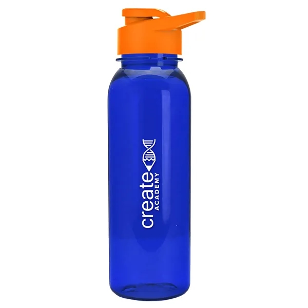 Garyline® Flat-Sided Tritan® Bottle with Drink-Thru Lid -...... from ASI 40480 Koozie Group