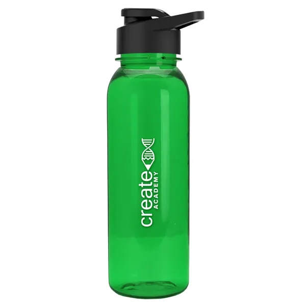 Garyline® Flat-Sided Tritan® Bottle with Drink-Thru Lid -...... from ASI 40480 Koozie Group