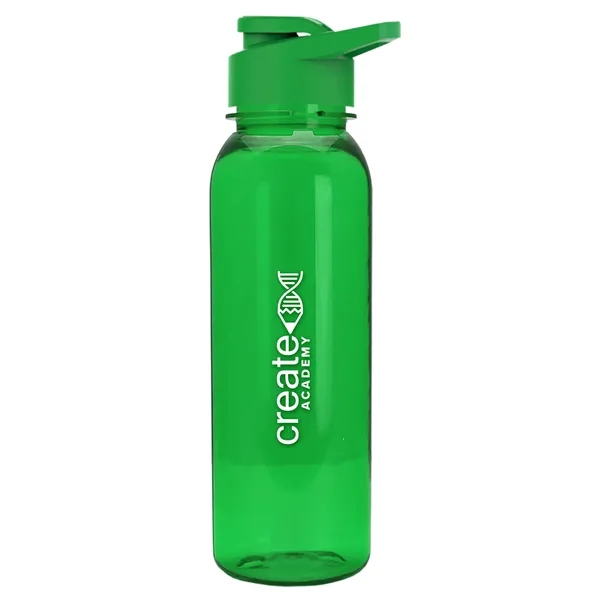 Garyline® Flat-Sided Tritan® Bottle with Drink-Thru Lid -...... from ASI 40480 Koozie Group