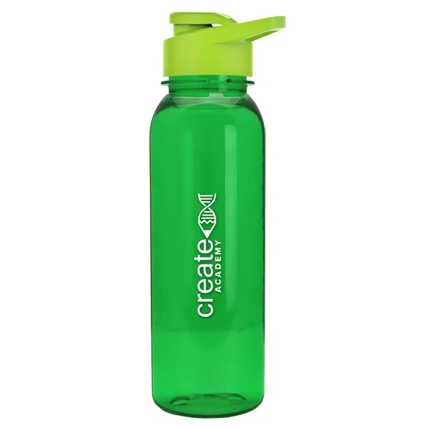 Garyline® Flat-Sided Tritan® Bottle with Drink-Thru Lid -...... from ASI 40480 Koozie Group