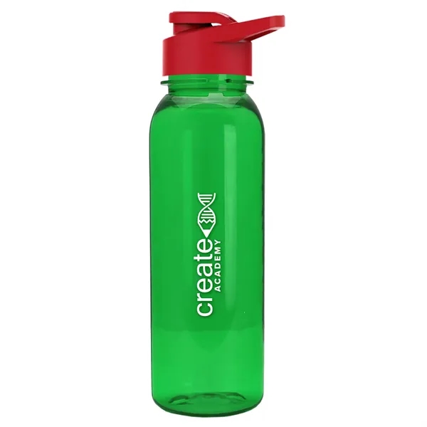 Garyline® Flat-Sided Tritan® Bottle with Drink-Thru Lid -...... from ASI 40480 Koozie Group