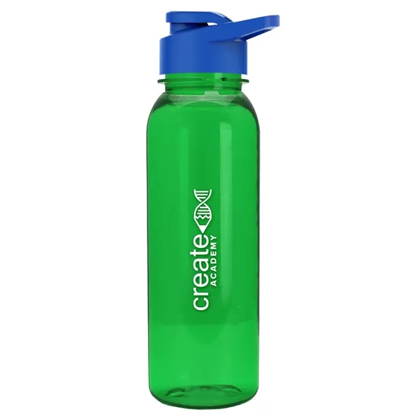 Garyline® Flat-Sided Tritan® Bottle with Drink-Thru Lid -...... from ASI 40480 Koozie Group