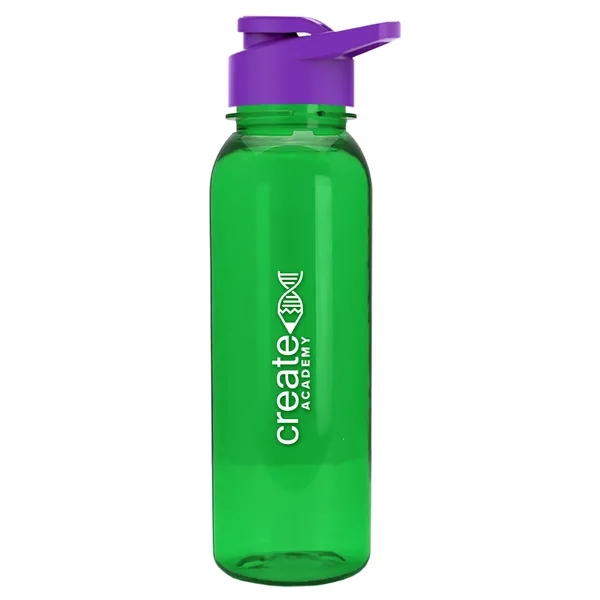 Garyline® Flat-Sided Tritan® Bottle with Drink-Thru Lid -...... from ASI 40480 Koozie Group