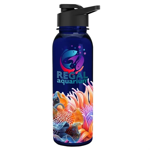 Garyline® Flat-Sided Tritan® Bottle with Drink-Thru Lid -...... from ASI 40480 Koozie Group