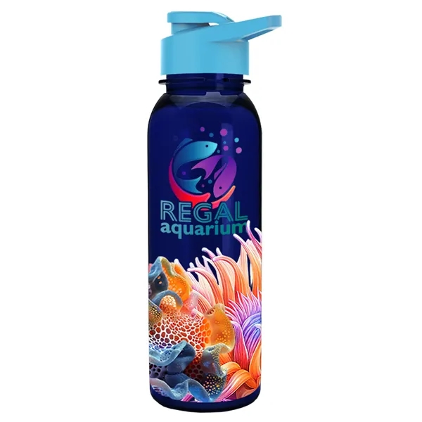 Garyline® Flat-Sided Tritan® Bottle with Drink-Thru Lid -...... from ASI 40480 Koozie Group