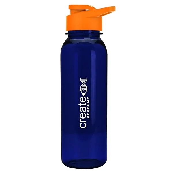 Garyline® Flat-Sided Tritan® Bottle with Drink-Thru Lid -...... from ASI 40480 Koozie Group