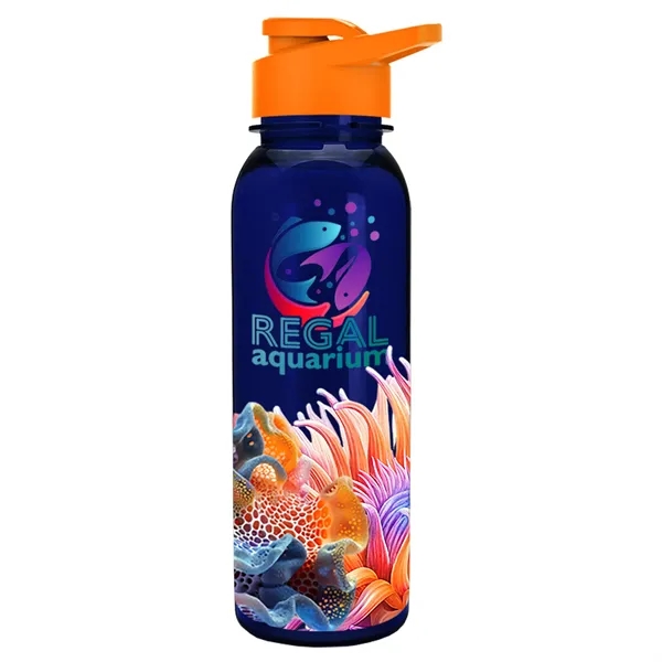 Garyline® Flat-Sided Tritan® Bottle with Drink-Thru Lid -...... from ASI 40480 Koozie Group