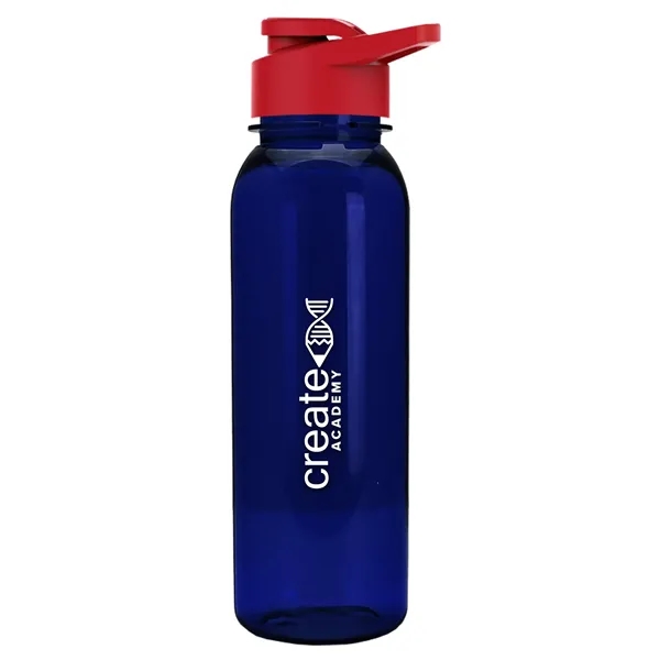 Garyline® Flat-Sided Tritan® Bottle with Drink-Thru Lid -...... from ASI 40480 Koozie Group
