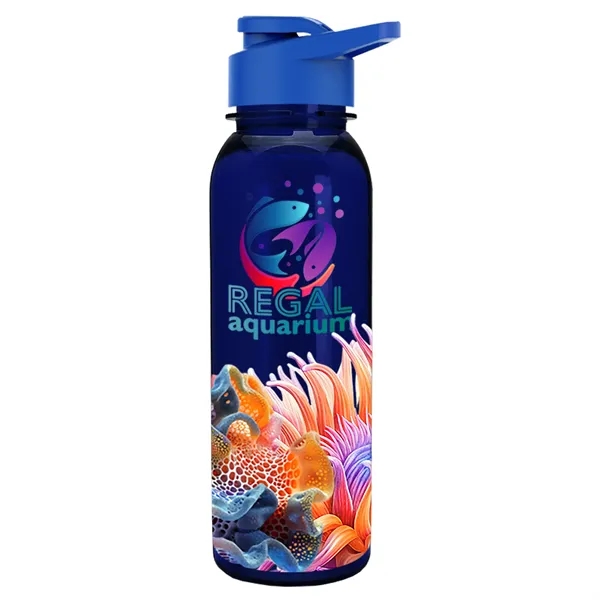 Garyline® Flat-Sided Tritan® Bottle with Drink-Thru Lid -...... from ASI 40480 Koozie Group