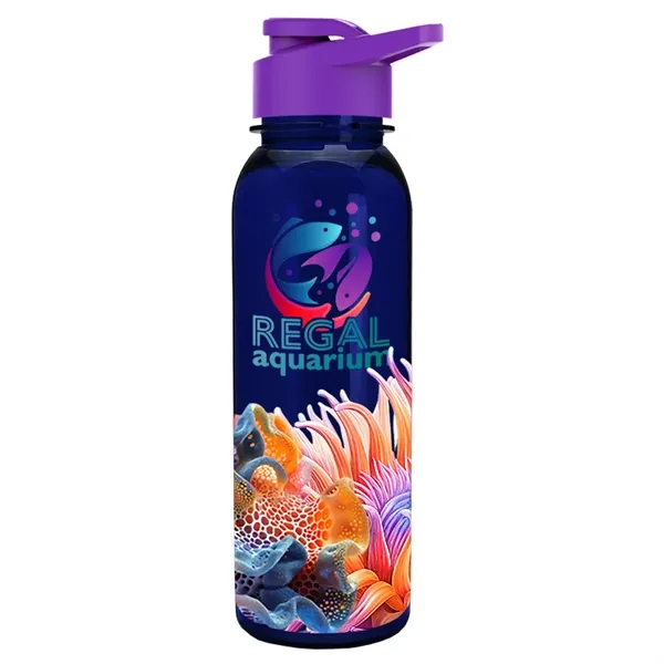 Garyline® Flat-Sided Tritan® Bottle with Drink-Thru Lid -...... from ASI 40480 Koozie Group