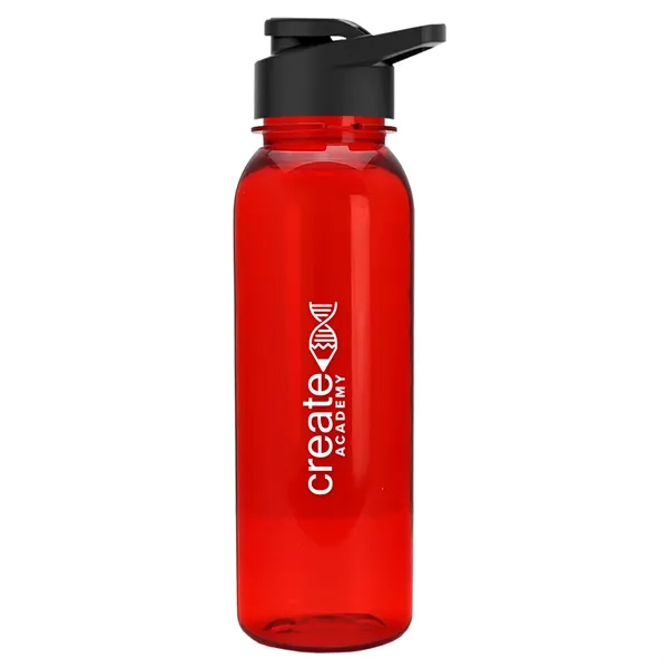 Garyline® Flat-Sided Tritan® Bottle with Drink-Thru Lid -...... from ASI 40480 Koozie Group