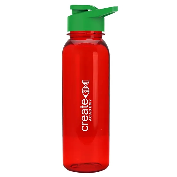 Garyline® Flat-Sided Tritan® Bottle with Drink-Thru Lid -...... from ASI 40480 Koozie Group
