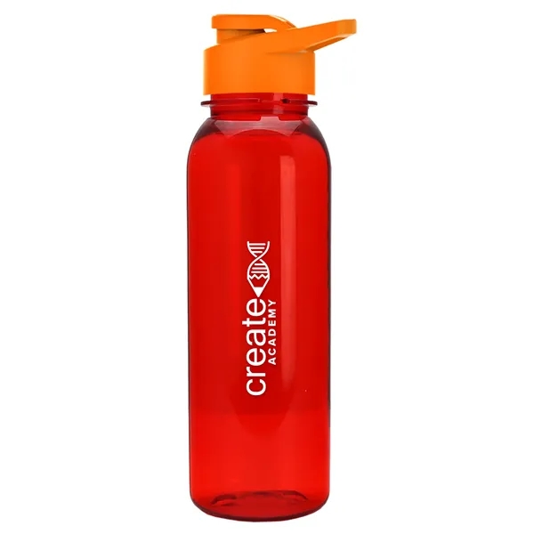 Garyline® Flat-Sided Tritan® Bottle with Drink-Thru Lid -...... from ASI 40480 Koozie Group