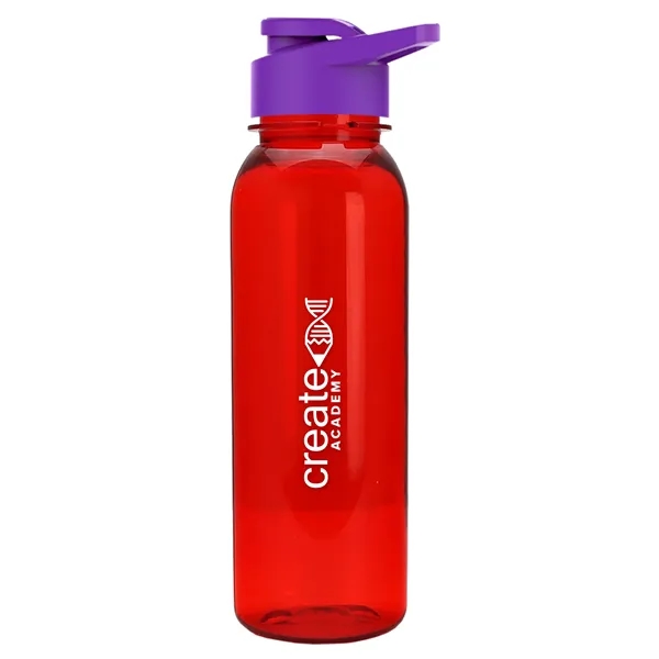 Garyline® Flat-Sided Tritan® Bottle with Drink-Thru Lid -...... from ASI 40480 Koozie Group