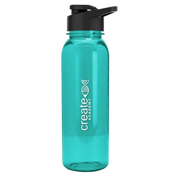 Garyline® Flat-Sided Tritan® Bottle with Drink-Thru Lid -...... from ASI 40480 Koozie Group