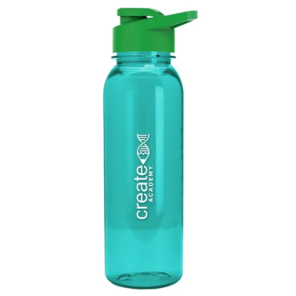 Garyline® Flat-Sided Tritan® Bottle with Drink-Thru Lid -...... from ASI 40480 Koozie Group