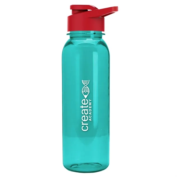 Garyline® Flat-Sided Tritan® Bottle with Drink-Thru Lid -...... from ASI 40480 Koozie Group