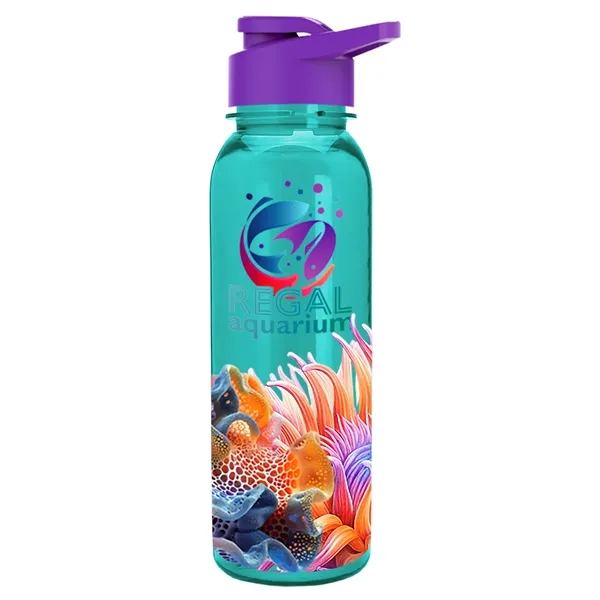 Garyline® Flat-Sided Tritan® Bottle with Drink-Thru Lid -...... from ASI 40480 Koozie Group