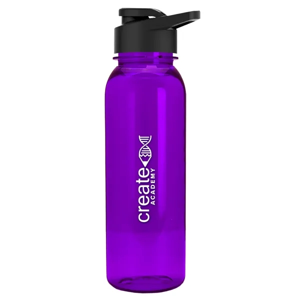 Garyline® Flat-Sided Tritan® Bottle with Drink-Thru Lid -...... from ASI 40480 Koozie Group