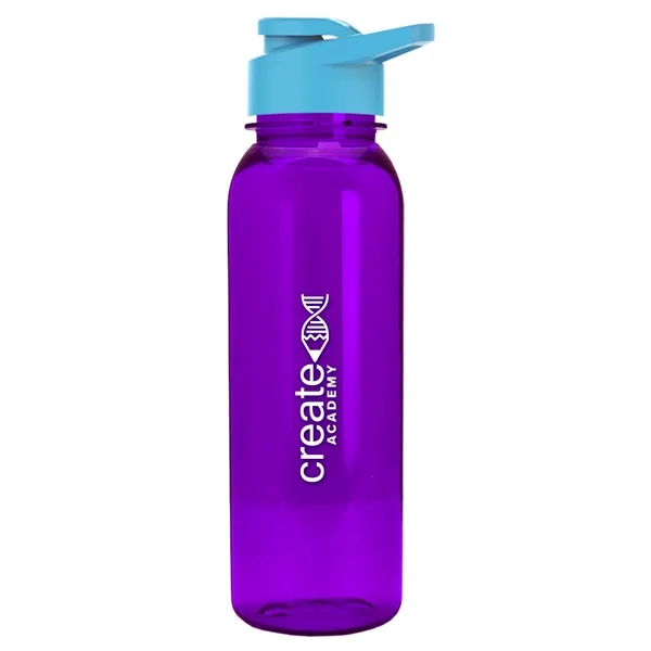 Garyline® Flat-Sided Tritan® Bottle with Drink-Thru Lid -...... from ASI 40480 Koozie Group