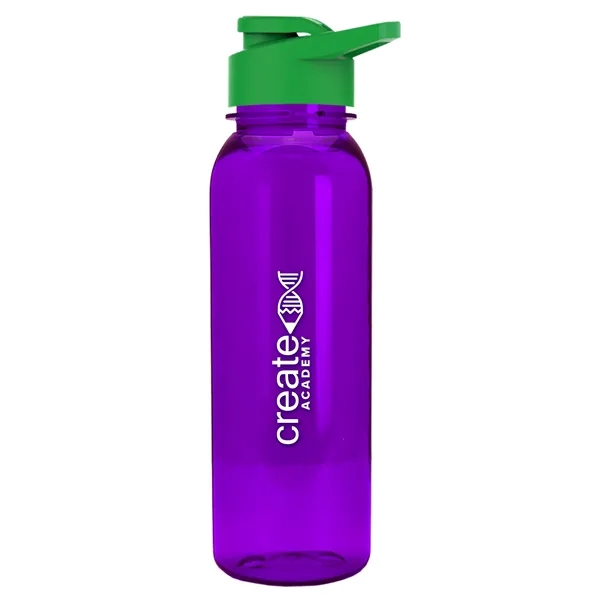 Garyline® Flat-Sided Tritan® Bottle with Drink-Thru Lid -...... from ASI 40480 Koozie Group