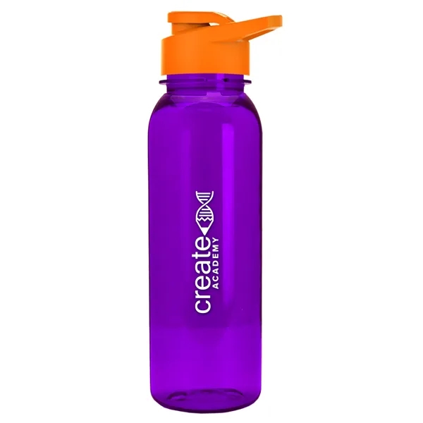 Garyline® Flat-Sided Tritan® Bottle with Drink-Thru Lid -...... from ASI 40480 Koozie Group