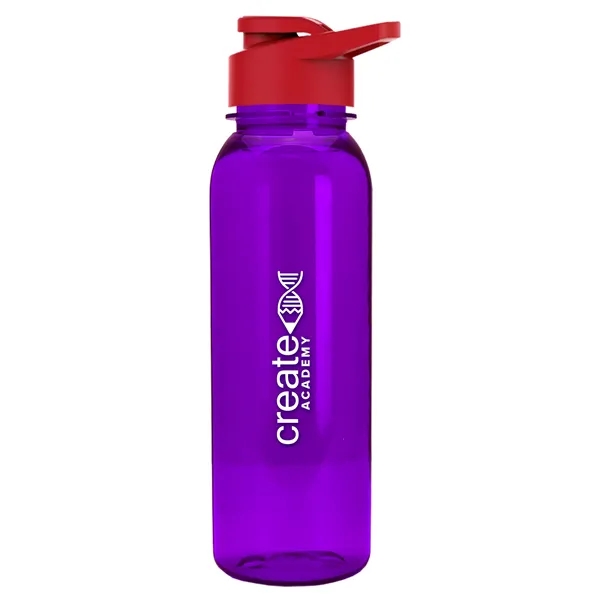 Garyline® Flat-Sided Tritan® Bottle with Drink-Thru Lid -...... from ASI 40480 Koozie Group