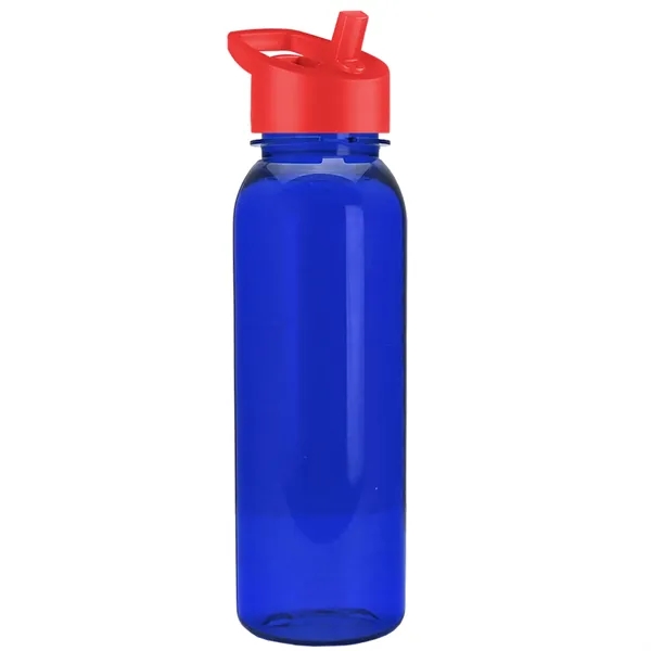 Garyline® Flat-Sided Tritan® Bottle with Flip-Straw Lid -...... from ASI 40480 Koozie Group