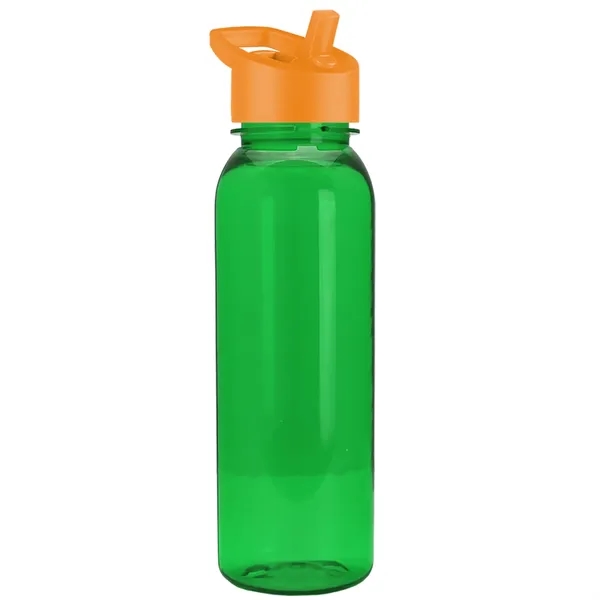 Garyline® Flat-Sided Tritan® Bottle with Flip-Straw Lid -...... from ASI 40480 Koozie Group