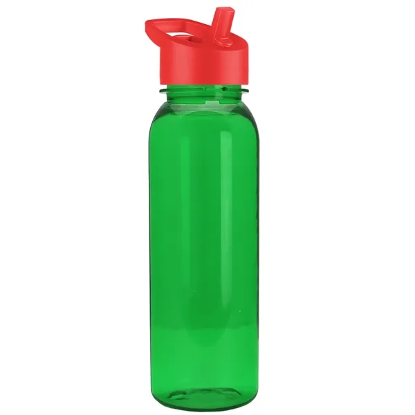 Garyline® Flat-Sided Tritan® Bottle with Flip-Straw Lid -...... from ASI 40480 Koozie Group