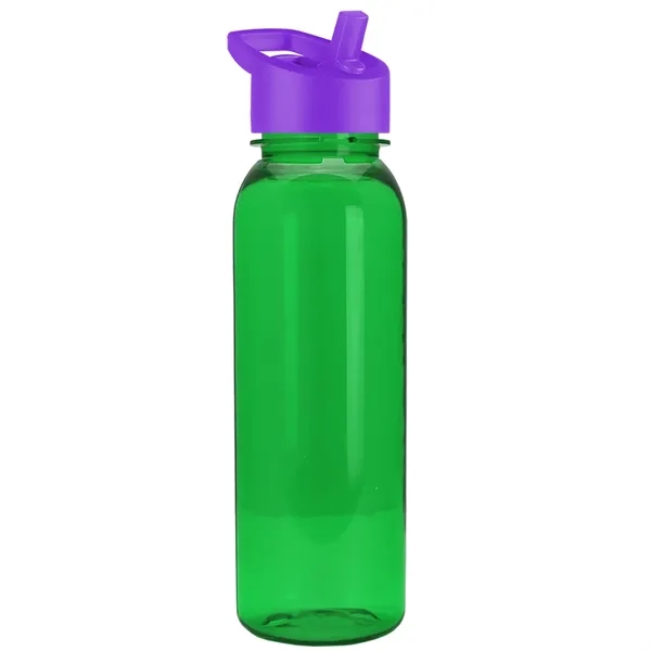 Garyline® Flat-Sided Tritan® Bottle with Flip-Straw Lid -...... from ASI 40480 Koozie Group