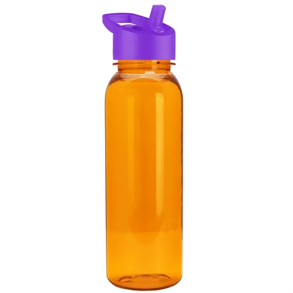 Garyline® Flat-Sided Tritan® Bottle with Flip-Straw Lid -...... from ASI 40480 Koozie Group