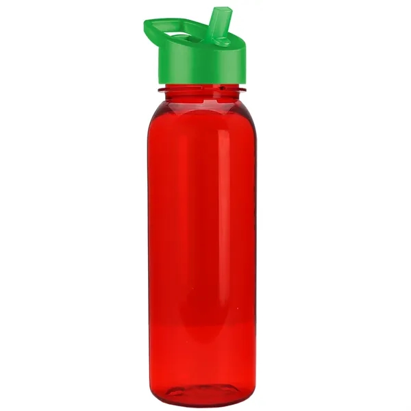 Garyline® Flat-Sided Tritan® Bottle with Flip-Straw Lid -...... from ASI 40480 Koozie Group
