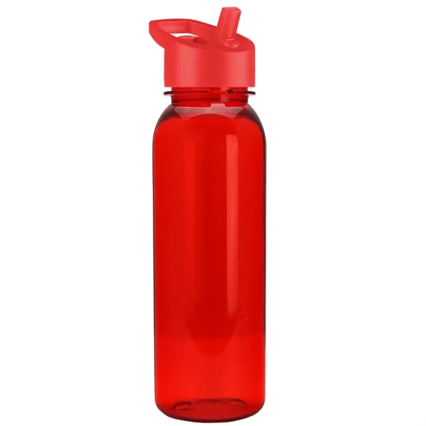 Garyline® Flat-Sided Tritan® Bottle with Flip-Straw Lid -...... from ASI 40480 Koozie Group