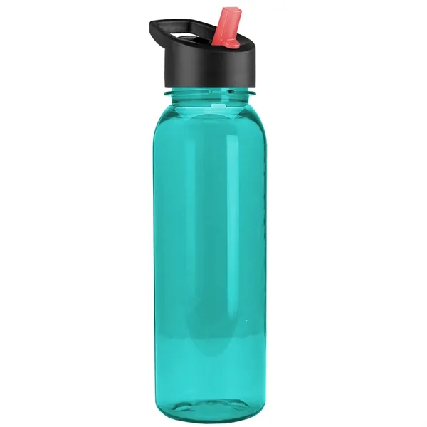 Garyline® Flat-Sided Tritan® Bottle with Flip-Straw Lid -...... from ASI 40480 Koozie Group