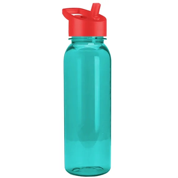 Garyline® Flat-Sided Tritan® Bottle with Flip-Straw Lid -...... from ASI 40480 Koozie Group