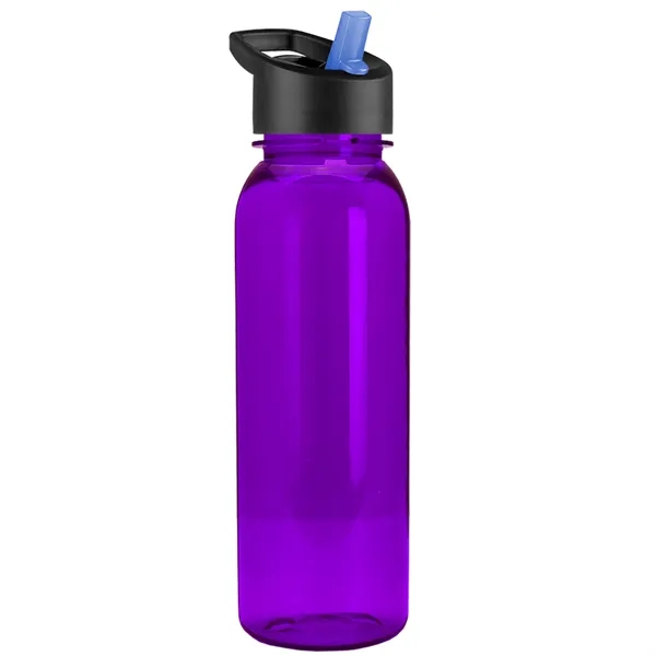 Garyline® Flat-Sided Tritan® Bottle with Flip-Straw Lid -...... from ASI 40480 Koozie Group